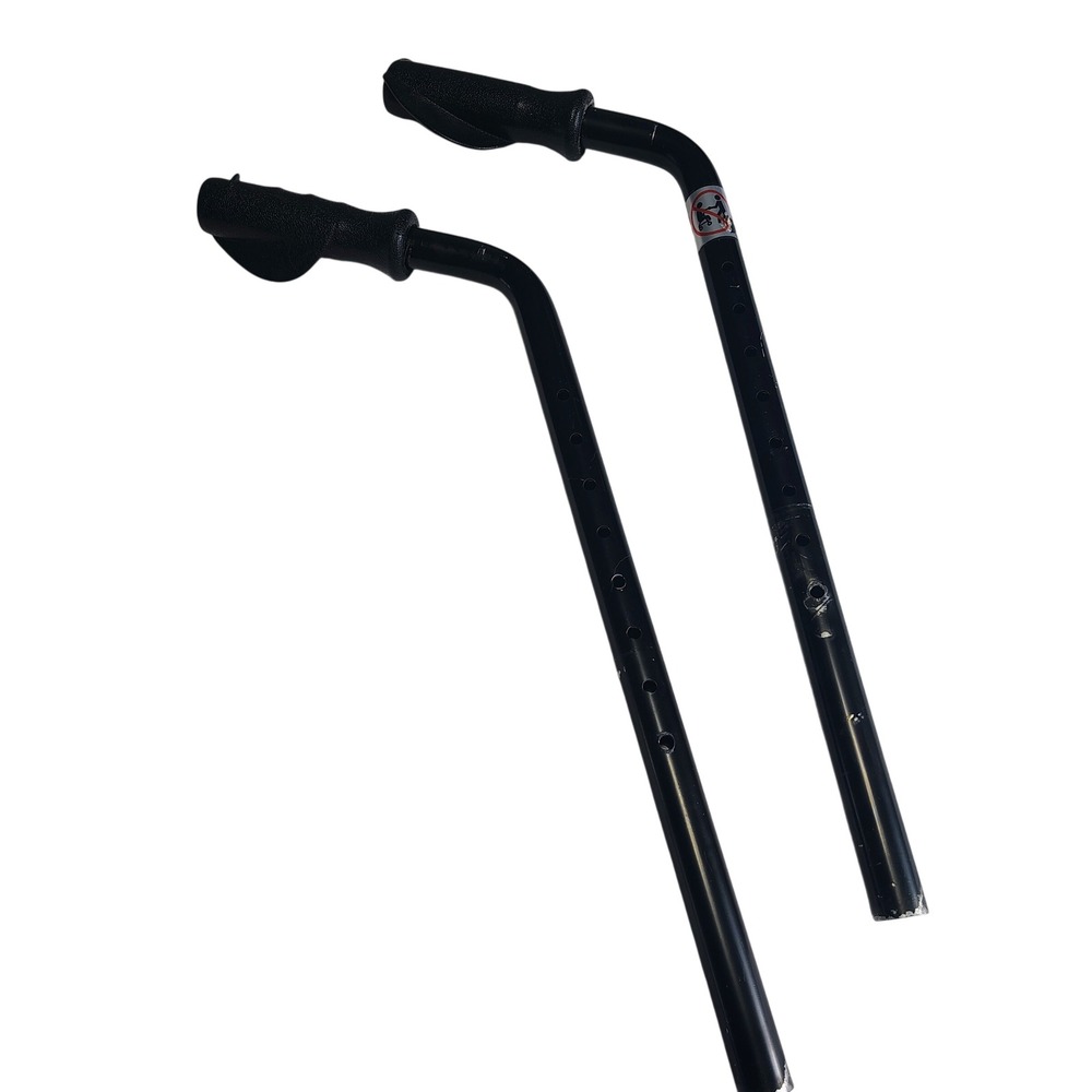 Drive Rollator R728BL Right & Left Handlebars with Hand Grips Used Good